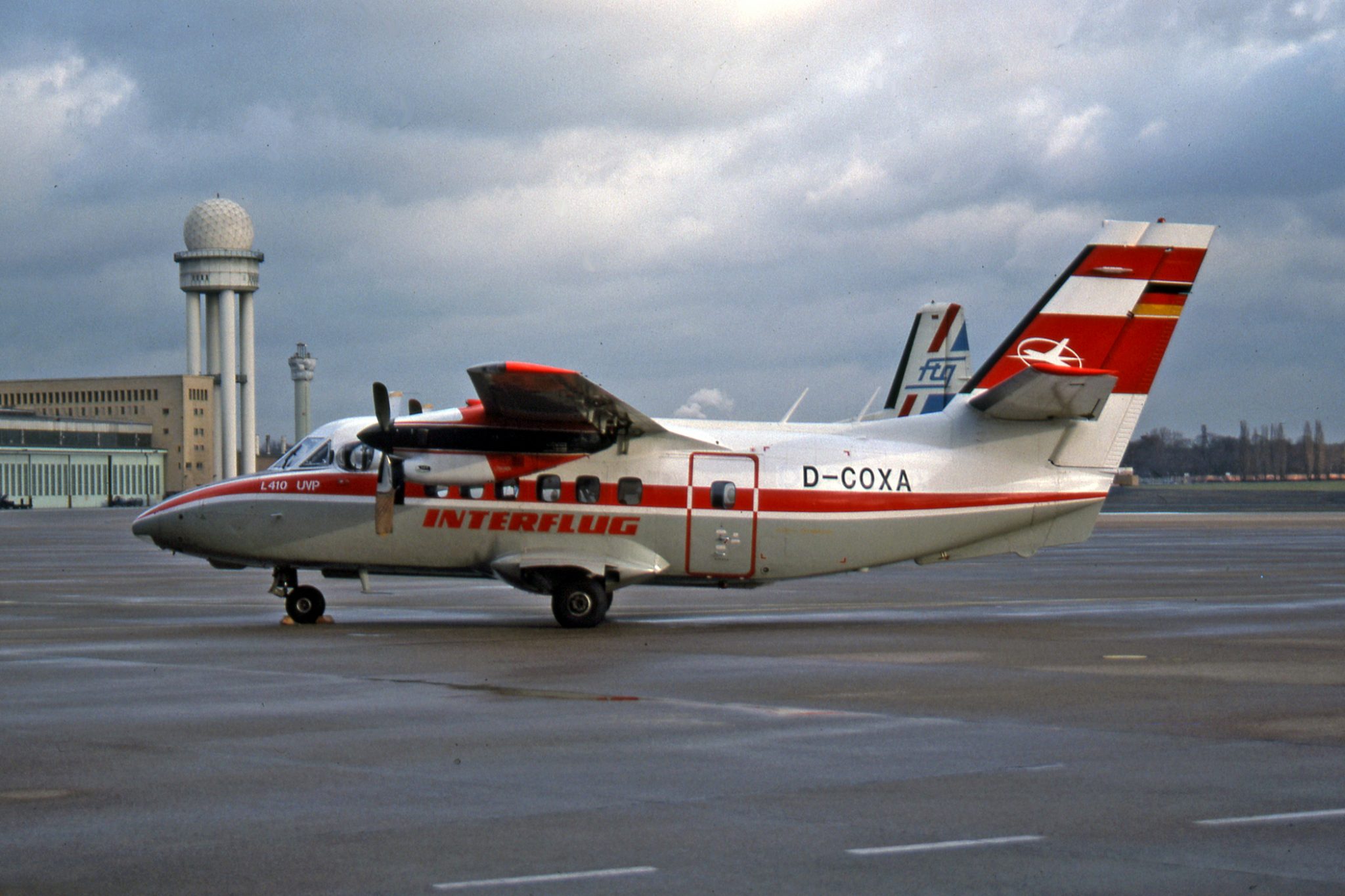 Interflug / LET410 Berlin Aviation Spotting